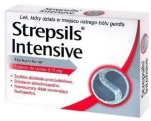 Strepsils Intensive 8 tabletek - szt.
