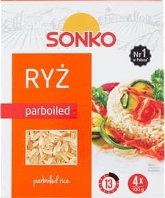 Sonko - Ryż parboiled - 400 g (4 x 100 g)