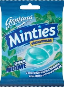 Goplana Minties - Cukierki miętowe ekstra mocne - 90 g
