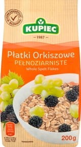 Kupiec Płatki orkiszowe pełnoziarniste - 200 g