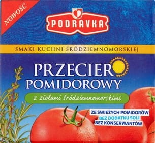 Podravka - Przecier pomidorowy z ziołami śródziemnomorskimi - 500 g