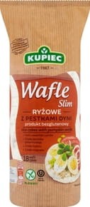 Kupiec Wafle ryżowe z pestkami dyni SLIM - 90 g