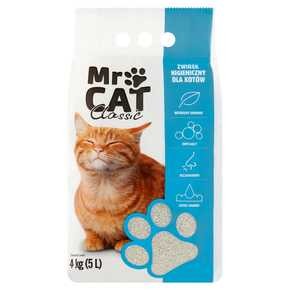 ZWIREK KOT MR CAT BENTONITOWY 5L MW DOBRY WYBOR