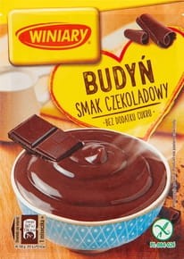 Winiary - Budyń o smaku czekoladowym bez cukru - 38 g