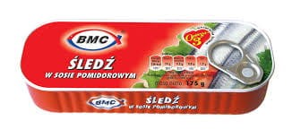 BMC - Filety śledziowe w sosie pomidorowym - 175 g