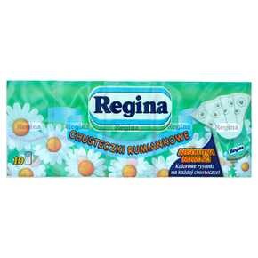 Regina - Chusteczki higieniczne rumiankowe 4-warstwowe - szt (10 x 9 sztuk)