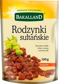 Bakalland - Rodzynki sułtańskie - 100 g