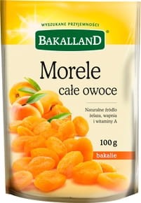 Bakalland - Morele całe owoce - 100 g
