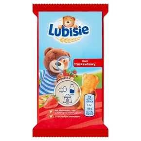 Lubisie - Ciastko biszkoptowe z nadzieniem jabłkowo-truskawkowym - 30 g