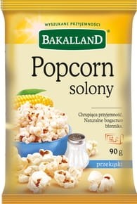 Bakalland - Popcorn solony - 90 g