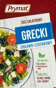 Prymat Sos sałatkowy grecki ziołowo-czosnkowy - 9 g