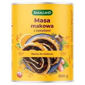 Bakalland - Masa makowa z bakaliami - 850 g