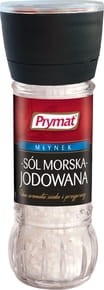 Prymat Młynek Sól morska jodowana - 110 g