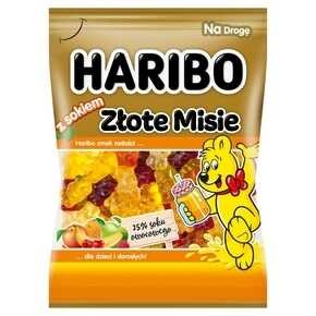 Haribo - Żelki owocowe z sokiem Złote Misie - 85 g