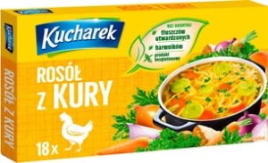 Kucharek - Rosół z kury - 180 g (18 x 10 g)
