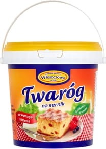 OSM Włoszczowa - Twaróg na sernik - 1 kg