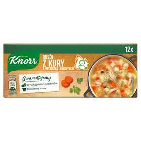 Knorr - Rosół z kury z pietruszką i lubczykiem - 120 g (12 x 10 g)