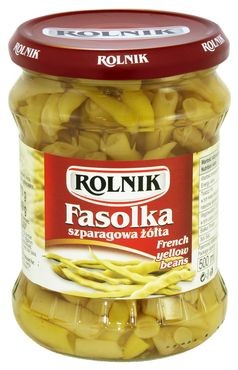 Rolnik Fasolka szparagowa żółta - 500 ml