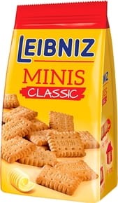 Leibniz Minis Classic - Herbatniki maślane - 120 g