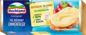 Hochland - Ser kremowy Emmentaler - 90 g