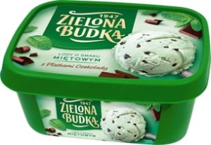 Zielona Budka - Lody o smaku miętowym - 1000 ml