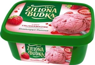 Zielona Budka - Lody truskawkowe - 1000 ml