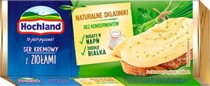 Hochland - Ser kremowy z ziołami - 90 g