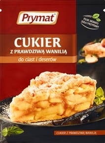 Prymat Cukier z prawdziwą wanilią do ciast i deserów - 10 g