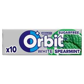 Orbit - Guma White Spearmint do żucia bez cukru - 14 g (10 drażetek)