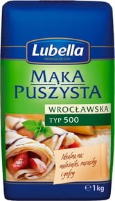 Lubella Mąka puszysta wrocławska typ 500 - 1 kg