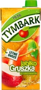 Tymbark Napój jabłko gruszka - 1 l