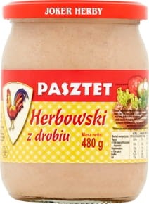 JOKER-HERBY - Pasztet Herbowski z drobiu - 480 g