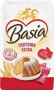 Basia - Mąka tortowa extra pszenna typ 405 - 1 kg