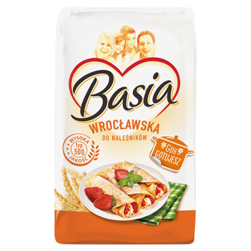 Basia - Mąka wrocławska typ 500 - 1 kg