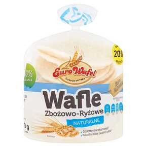 Eurowafel - Wafle zbożowo-ryżowe naturalne - 70 g