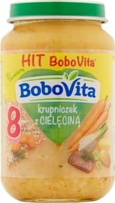 Krupniczek z cielęciną po 8 miesiącu