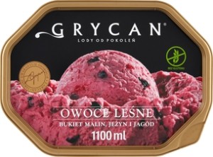 Grycan - Lody owoce leśne - 1100 ml
