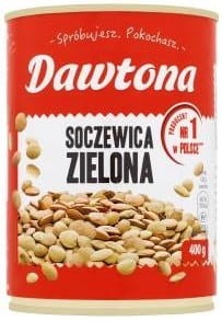 Dawtona Soczewica zielona - 400 g