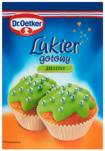 Dr. Oetker Lukier gotowy zielony - 100 g