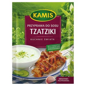 Kamis Kuchnie świata Przyprawa do sosu tzatziki - 20 g