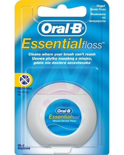 Oral-B - Essential Nić dentystyczna miętowa - 50 m