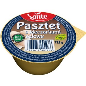 Sante - Pasztet sojowy z pieczarkami - 113 g