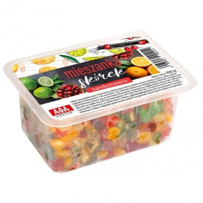 Aga-Holtex - Mieszanka skórek kandyzowana - 100 g