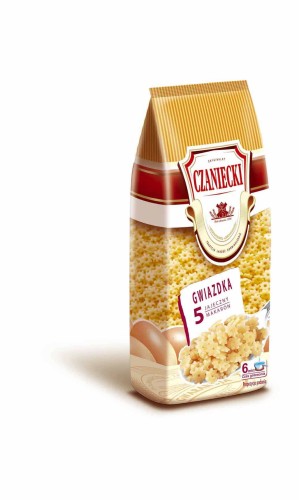 Czaniecki - Makaron 5 jajeczny Gwiazdka - 250 g