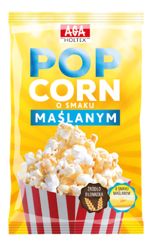 Aga-Holtex - Popcorn maślany - 90 g