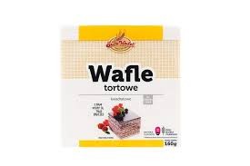 Eurowafel - Wafle tortowe kwadratowe - 160 g