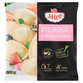 Jawo - Pierogi z truskawkami - 450 g