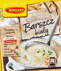 Winiary - Nasza specjalność Barszcz biały - 66 g