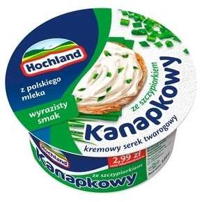 Hochland - Kanapkowy Kremowy serek ze szczypiorkiem - 130 g