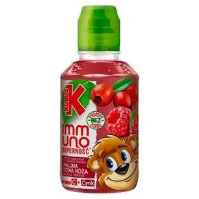 Kubuś - Sok malina acerola dzika róża Immuno Odporność - 200 ml
